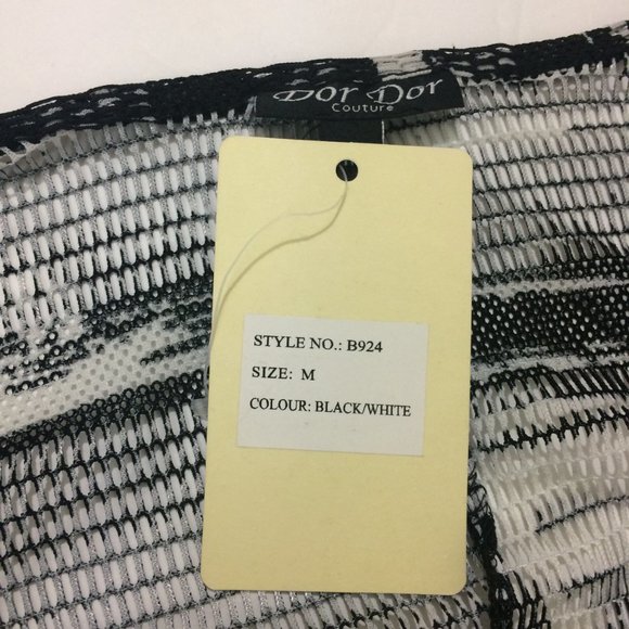 Dor Dor Couture Beach Coverup Women Asymmetrical - Picture 10 of 12